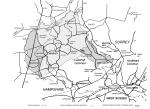 Map of Headley Parish