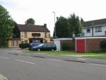 The Crown Inn from Crown Meadow estate